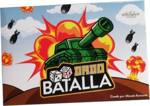 Juegos De Mesa Dado Batalla Coloridojuegos