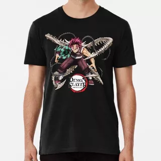 Remera Tanjiro Kamado - Kimetsu No Yaiba - Anime Demon Slaye