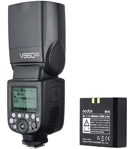 Godox Ving V860iic Ttl Li-ion Flash Kit For Canon Cameras