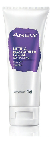 Anew. Platinum Mascarilla Facial Con Platino. Peel-off. Tipo de piel Mixta