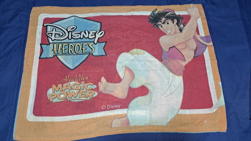 Funda Para Almohada Aladdin Original Disney Heroes Magic