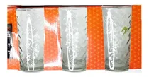 Comprar Vasos De Vidrio Set De 3 Vasos De 8 Oz,  236ml