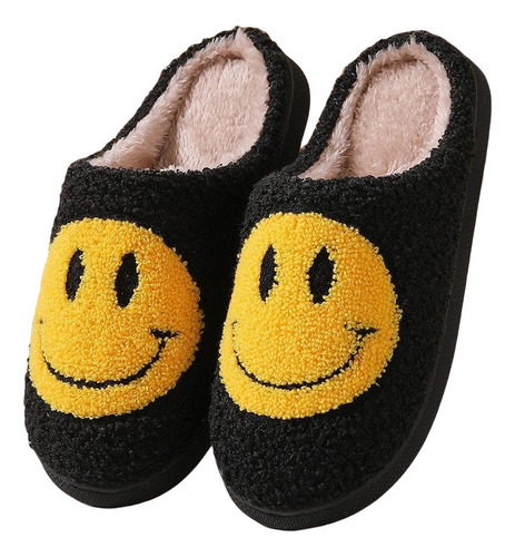 Pantuflas De Algodón Afelpado Smile Winter