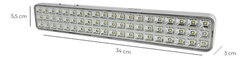 Linterna Emergencia Led Portátil Recargable 60 Led Batería