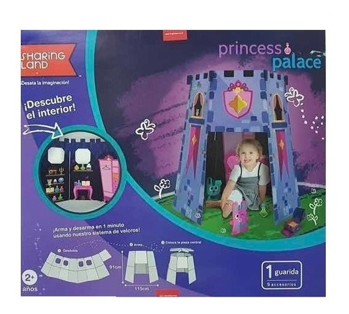 Castillo Armable Princess Palace Sharing Land Arma Y Desarma