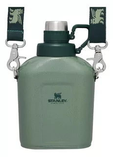 Stanley Legendary Classic - Botella De Agua Para Cantina 1.1 Color Hammertone green