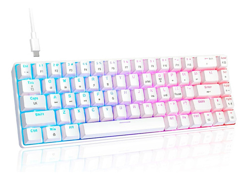 Teclado Mecánico Rgb Ziyoulang T8 Switch Red