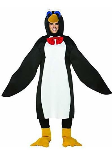 Rasta Men S Imposta Traje De Pingüino Ligero Ligero Ne...