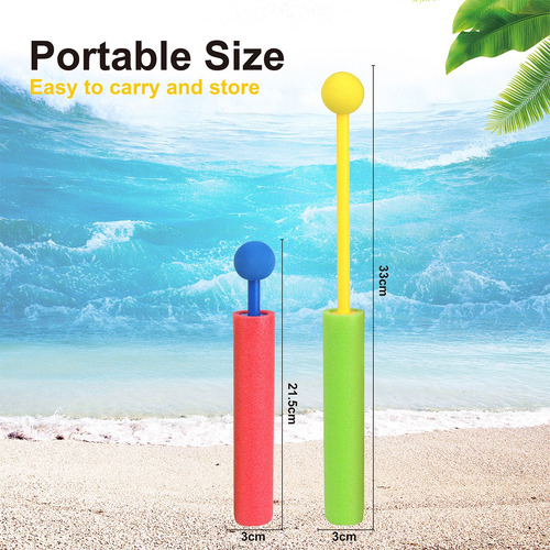 Minipistola De Agua De Espuma Para Niños, 8 Piezas, Pistola
