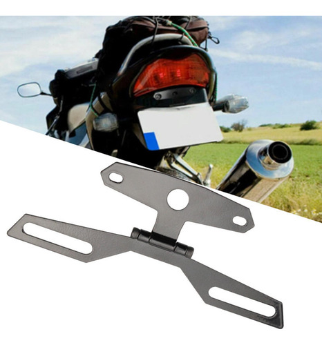 Soporte Matrícula Motocicleta Soporte Para Matrícula De Luz