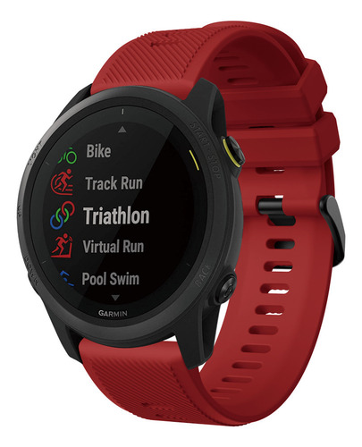 Vermelho - Para Jiaming Forerunner745 Official Com Fivela De
