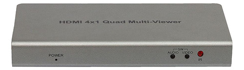 Switch Inteligente Quad Multi-viewer 4x1