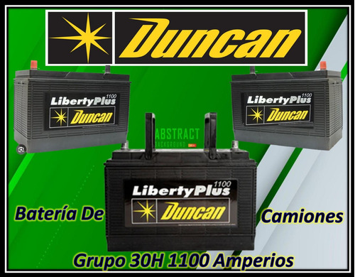  Batería Duncan Grupo 30h 1100 Amp