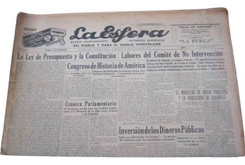 Periodico La Esfera Sabado 17 De Julio De 1937 Original