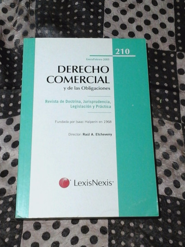 Revista Derecho Comercial Y De Las Obligaciones 210 - Znorte
