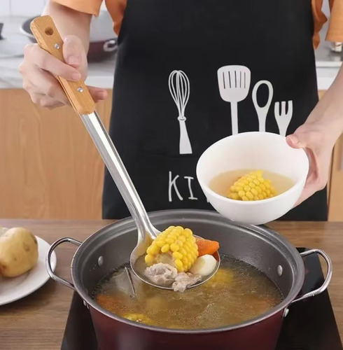 Juego De Utensilios De Cocina De Acero Inoxidable De 5 Piezas Heaimo