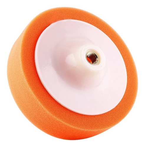 Discos Para Aplicar Cera Y Pulir, De Esponja Naranja, 6 In