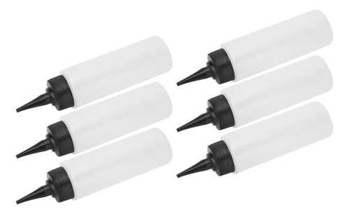 * Frasco Hair Salon Squeeze, 6 Peças, Aplicador De Shampoo