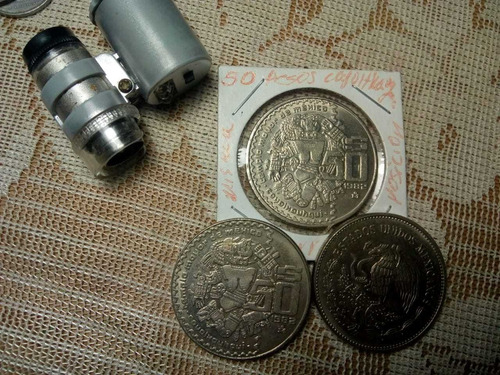 Imagen 1 de 6 de Moneda Coyolxauhqui 50 Pesos Unica En Su Tipo