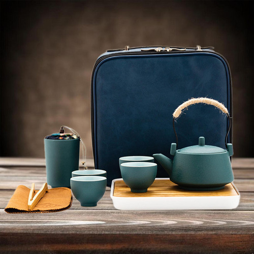 Juego De Té De Viaje, Tetera Portátil, Juego De Té Chino