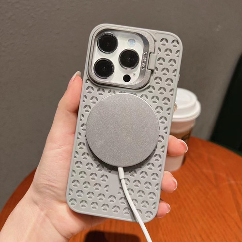 Para Iphone16-11 Funda Protectora Con Succión Magnética
