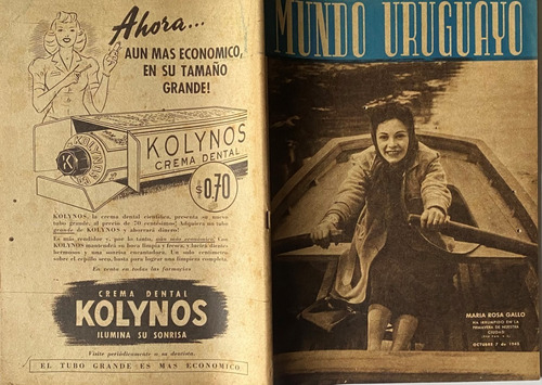 Mundo Uruguayo N° 1276 Versiones De La Guerra En Todos L1943