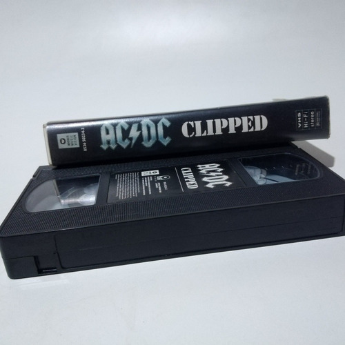 Ac/dc Clipped, Video Cassette Vhs, (europa) (Usado)