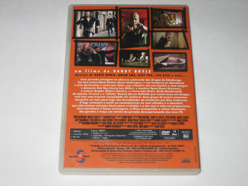 Trainspotting - Sem Limites - Ewan Mcgregor - 1996 - Dvd (Usado)