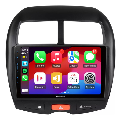 Multimidia Pioneer Mitsubishi Asx 9p Carplay Android