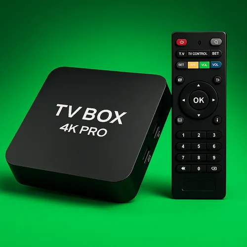 Tv Box Youtube Netflix Play Wi-fi 5g Smart Pro 4k Preto Fri - THA...