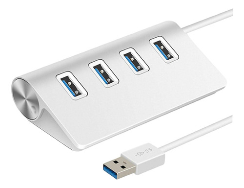 Usb 3.0 Hub Extensor Usb Compacto De 4 Puertos Para