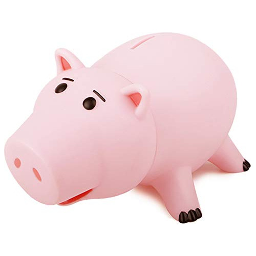 Hairphocas Cute Pink Pig Money Box Plastic Piggy Bank Para N