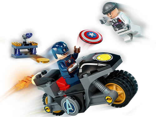 Imagen 3 de 5 de Lego® Super Heroes - Capitán América Contra Hydra (76189)