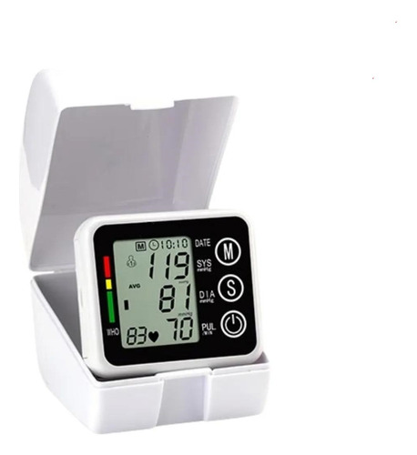 Wenjue WJ100048 Monitor de presión arterial digital de brazo automático Blanco