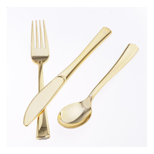 Cubiertos De Plástico Desechables 6 Tenedores + 6 Cucharas