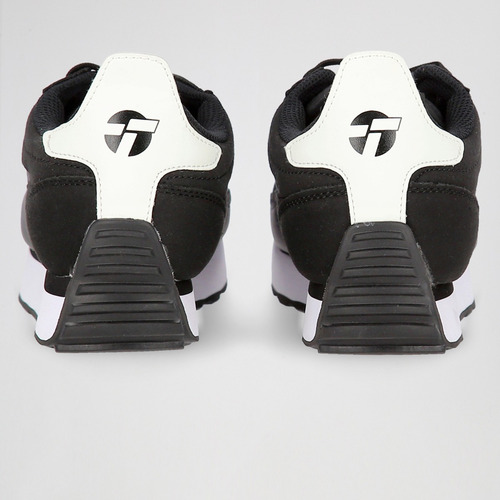 Zapatilla Topper Temple Plataforma Negro/blanco