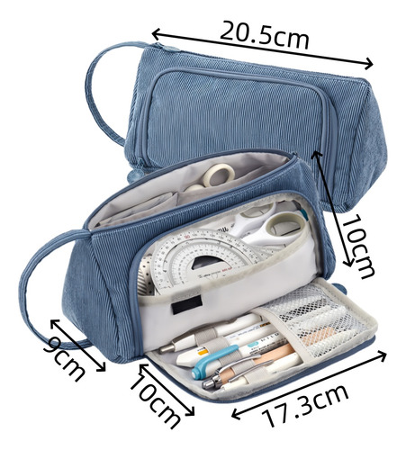 Conjunto Simples De Estojo Escolar De Grande Capacidade De 1