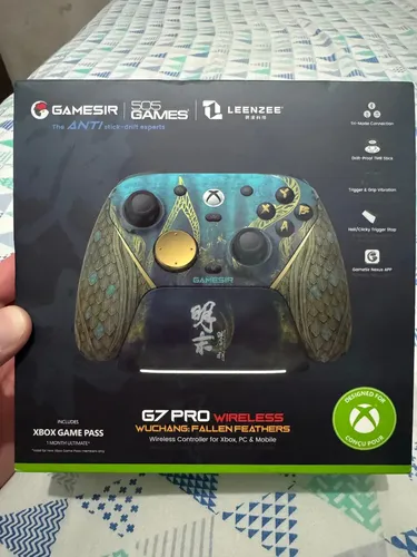 Controle G7 Pro Gamer Wuchang Falling Feathers Azul | MercadoLivre