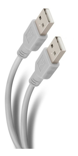 Cable Usb A Usb 1.8m Plug Macho Conectores Niquelados Steren