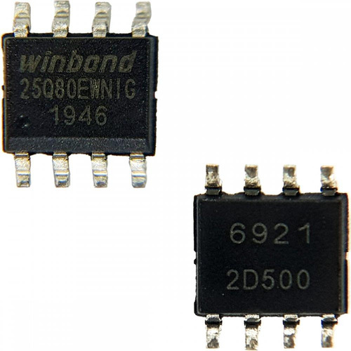 Ci De Bios W25q80ewnig 25q80ewnig 8mb 1.8v Spi Soic8 Smd