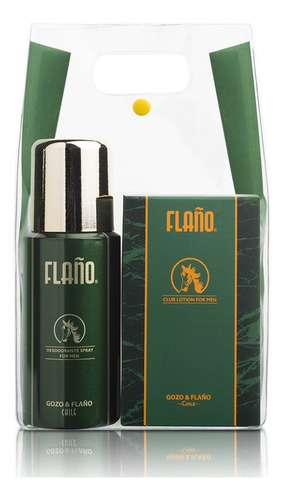Imagen 1 de 1 de Set De 2 Piezas Flaño Edc 120ml + Desodorante Spray
