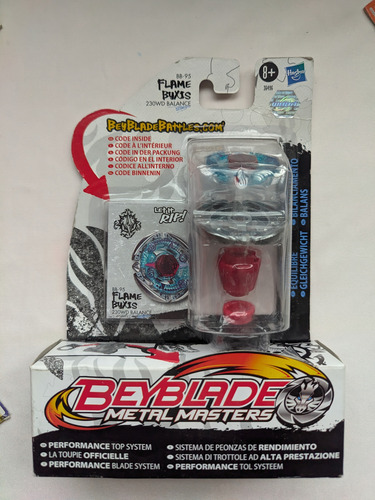 Beyblade Metal Fight Hasbro Bb-95 Flame Byxis (Usado)