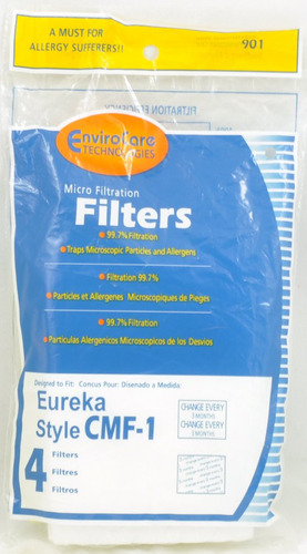 Eureka Estilo Cmf-1 Filtro Para Aspirador Er-1840