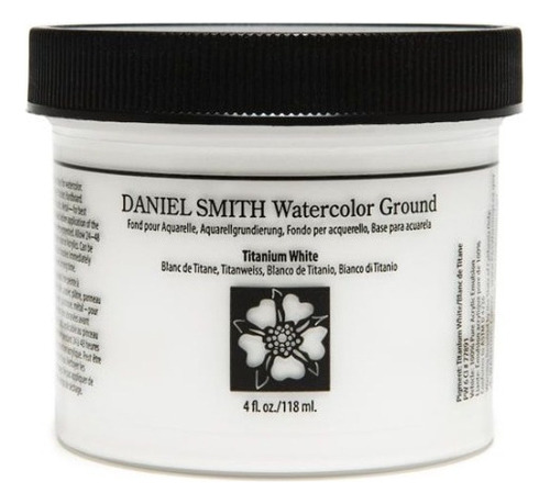 Ground Fundo Para Aquarela Daniel Smith 120ml Cor Titanium White