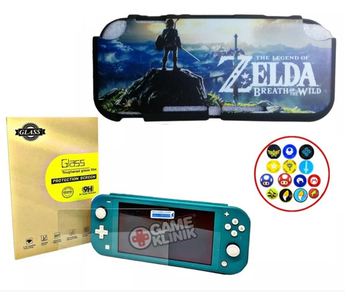 Kit Nintendo Switch Lite Case Protector + Mica Zelda.03