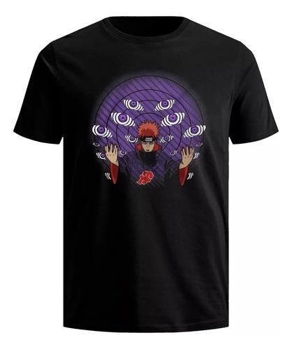 Playera Naruto Shippuden Itachi Uchiha Hombre Camiseta Anime
