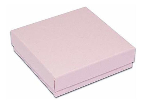 Caja Joyería Cartón Rosa X100 #33.