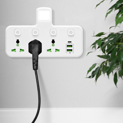 I Multi Plug Extension Socket Adapter Multi Functional 5005