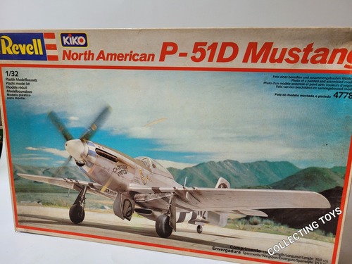 Avião P-51 D Mustang - 1:32 Revell Nacional  (4778)
