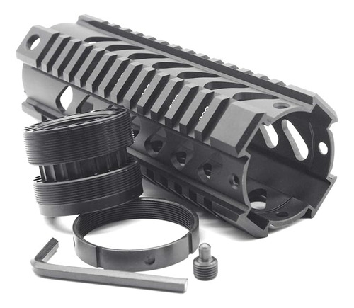 Handguard 7 Polegadas Full Metal T4 M4 Ar15 M16 P/ Airsoft